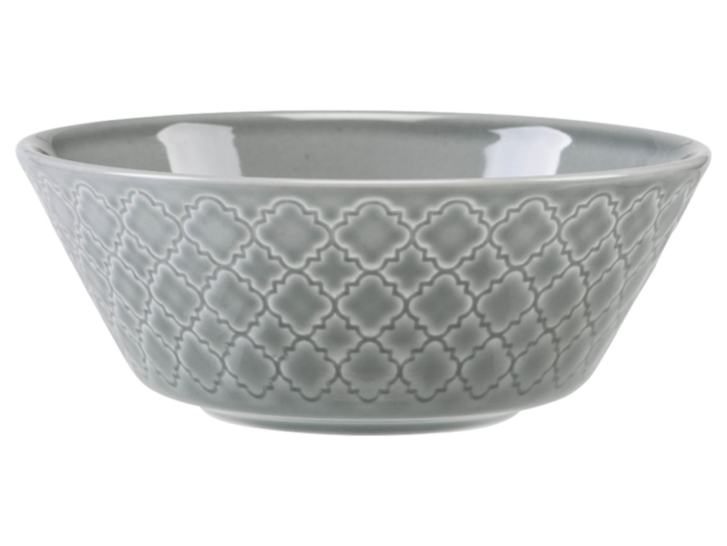 Salaterka Marrakesz ceramiczna 400 ml szara 40024