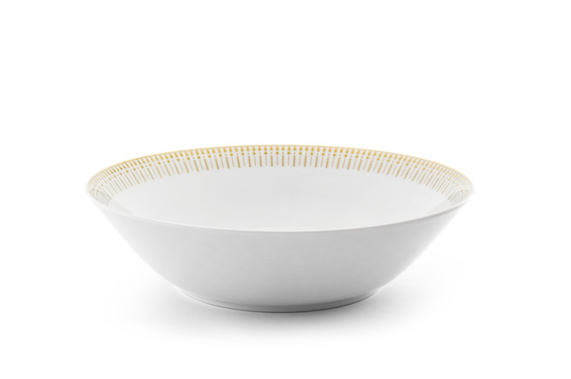 Salaterka okrągła 23 cm Yvonne Złoty Miraż G682 660079