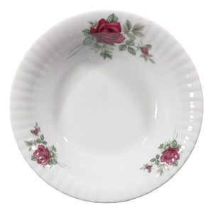 Salaterka okrągła 26 cm Iwona Bordowa Róża B826 344298