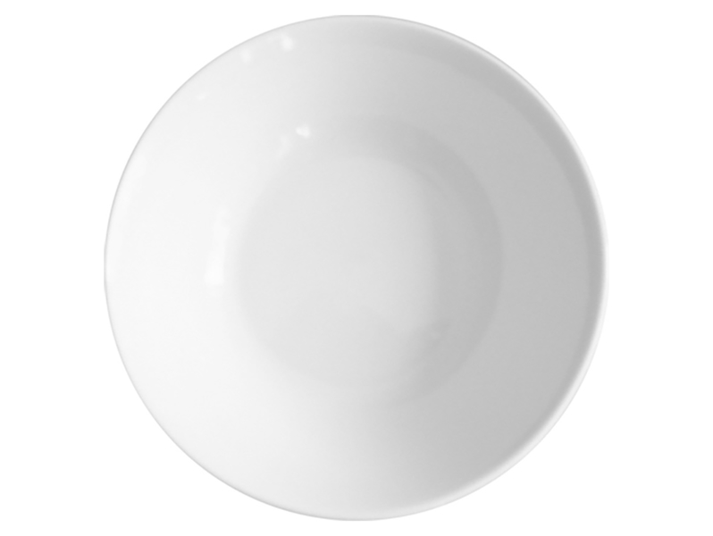 Salaterka okrągła porcelanowa Yvette 23 cm biała 57379