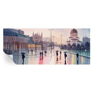 Samoprzylepna tapeta Deszczowy spacer 250×104 Wallfluent 935416 Samoprzylepna tapeta Deszczowy spacer 250×104 Wallfluent 935416