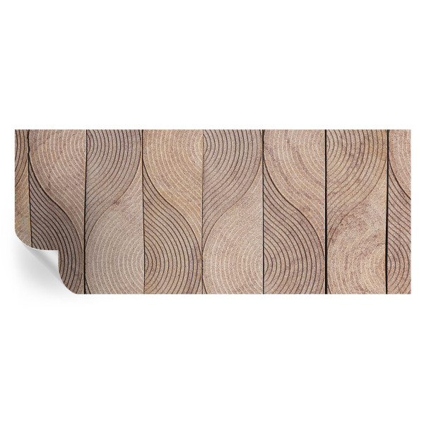 Samoprzylepna tapeta Fale drewna 250x104 Wallfluent 935380