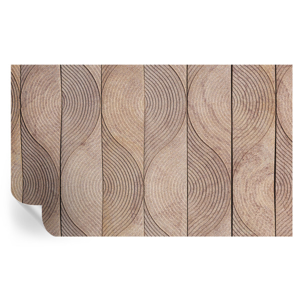 Samoprzylepna tapeta Fale drewna 416x254 Wallfluent 935628