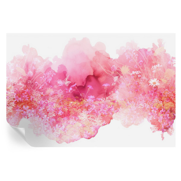 Samoprzylepna tapeta Floralny wzór 104x70 Wallfluent 935746
