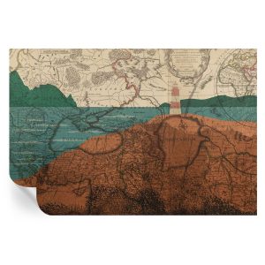 Samoprzylepna tapeta Historyczna mapa 104×70 Wallfluent 935552 Samoprzylepna tapeta Historyczna mapa 104×70 Wallfluent 935552