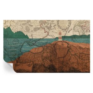 Samoprzylepna tapeta Historyczna mapa 416×254 Wallfluent 935617 Samoprzylepna tapeta Historyczna mapa 416×254 Wallfluent 935617