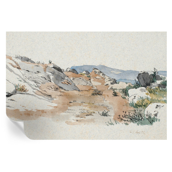 Samoprzylepna tapeta Krajobraz skalny 104x70 Wallfluent 935471