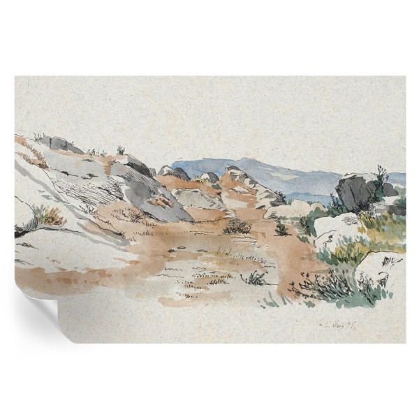 Samoprzylepna tapeta Krajobraz skalny 152x104 Wallfluent 935489