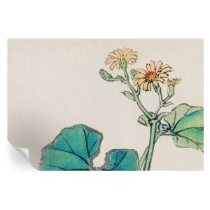 Samoprzylepna tapeta Kwiat i liście 104×70 Tulup 966974 Samoprzylepna tapeta Kwiat i liście 104×70 Tulup 966974