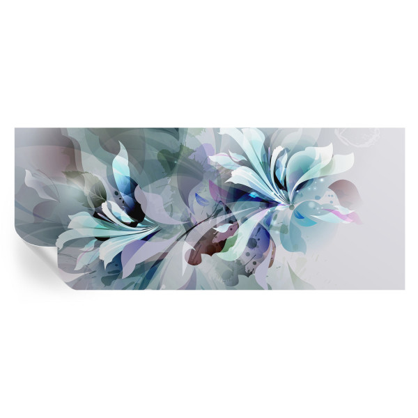 Samoprzylepna tapeta Kwiatowa abstrakcja 250x104 Tulup 967057