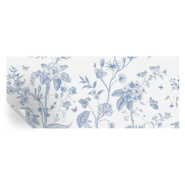 Samoprzylepna tapeta Kwiatowy wzór 250x104 Wallfluent 935637