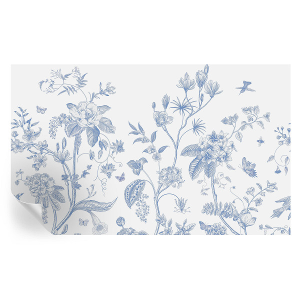 Samoprzylepna tapeta Kwiatowy wzór 416x254 Wallfluent 935712