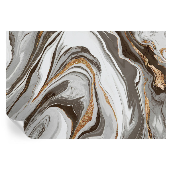 Samoprzylepna tapeta Marmurowe wiry 250x104 Wallfluent 935522