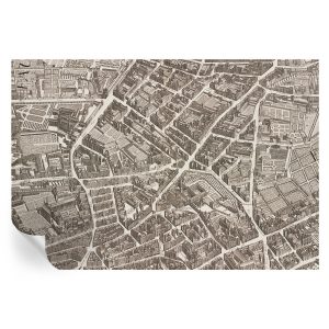 Samoprzylepna tapeta Miejski labirynt 152×104 Wallfluent 935377