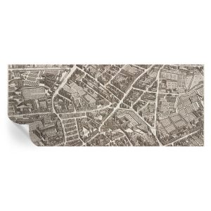 Samoprzylepna tapeta Miejski labirynt 250×104 Wallfluent 935568