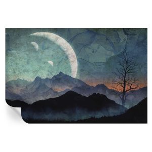 Samoprzylepna tapeta Nocny pejzaż 104×70 Wallfluent 935420 Samoprzylepna tapeta Nocny pejzaż 104×70 Wallfluent 935420