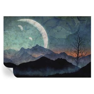 Samoprzylepna tapeta Nocny pejzaż 208×146 Wallfluent 935574 Samoprzylepna tapeta Nocny pejzaż 208×146 Wallfluent 935574