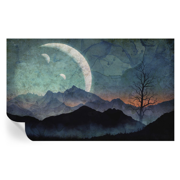 Samoprzylepna tapeta Nocny pejzaż 416x254 Wallfluent 935612