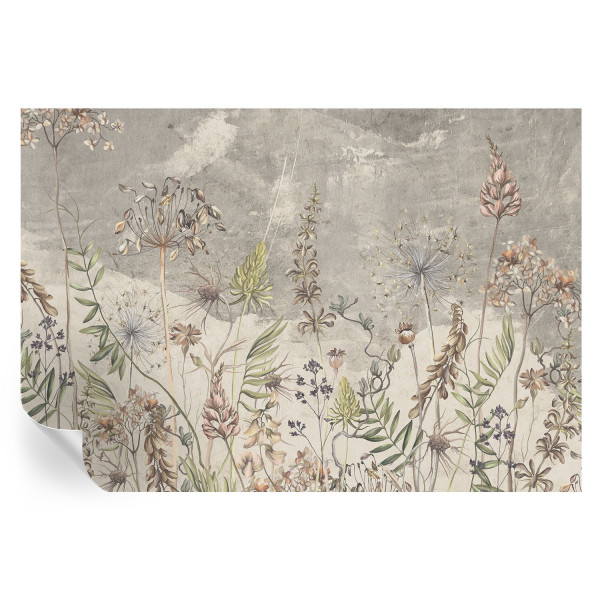 Samoprzylepna tapeta Polne rośliny 152x104 Wallfluent 935482