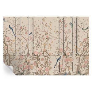 Samoprzylepna tapeta Ptaki i kwiaty 152×104 Wallfluent 935720 Samoprzylepna tapeta Ptaki i kwiaty 152×104 Wallfluent 935720
