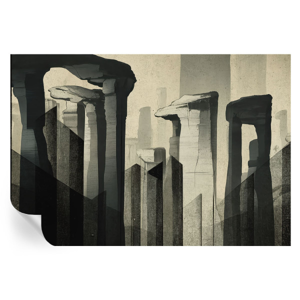 Samoprzylepna tapeta Surowa architektura 152x104 Wallfluent 935579