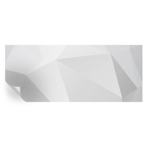 Samoprzylepna tapeta Szare trójkąty 250x104 Tulup 967156