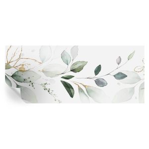 Samoprzylepna tapeta Zielone liście 250×104 Tulup 966990