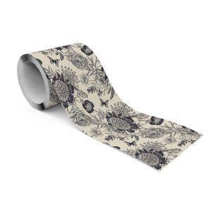 Samoprzylepny Pasek Dekoracyjny Peonie W Stylu Retro 213738