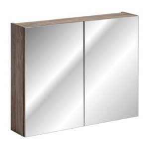 SANTA FE OAK 84-80-A-2D Szafka z Lustrem 80 cm 121647