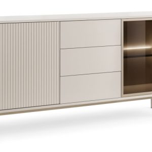 SANTI komoda kaszmir z lamelami do salonu KSZ154 662460 SANTI komoda kaszmir z lamelami do salonu KSZ154 662460