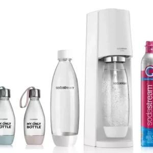 Saturator SodaStream TERRA biały + 2x butelka 0,5L 562015 Saturator SodaStream TERRA biały + 2x butelka 0,5L 562015