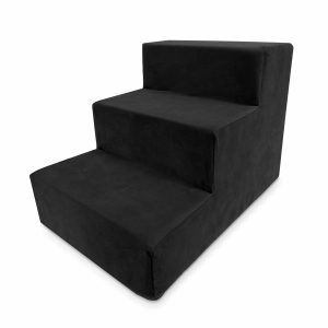 Schodki dla psa kota czarne 3 stopniowe Magic Velvet 1063308 Schodki dla psa kota czarne 3 stopniowe Magic Velvet 1063308