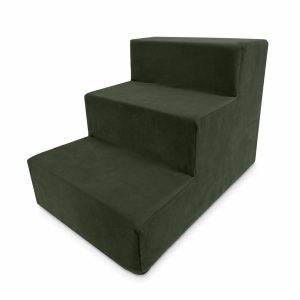 Schodki dla psa kota khaki 3 stopniowe Magic Velvet 1063316 Schodki dla psa kota khaki 3 stopniowe Magic Velvet 1063316