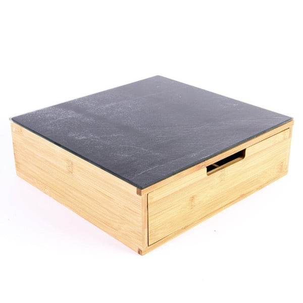 Schowek na kapsułki do kawy z deską do krojenia, 2w1 218595