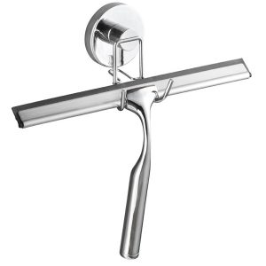 Ściągaczka wody, Vacuum-Loc – stal nierdzewna, WENKO 81873 Ściągaczka wody, Vacuum-Loc – stal nierdzewna, WENKO 81873