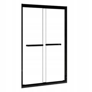 Ścianka łazienkowa prysznicowa LOFT 120cm czarne 210785