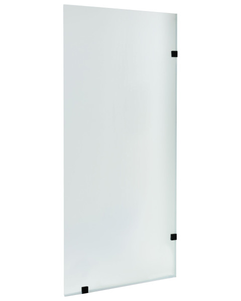 Ścianka prysznicowa ICALMA 90 x 195 cm Czarny 727772