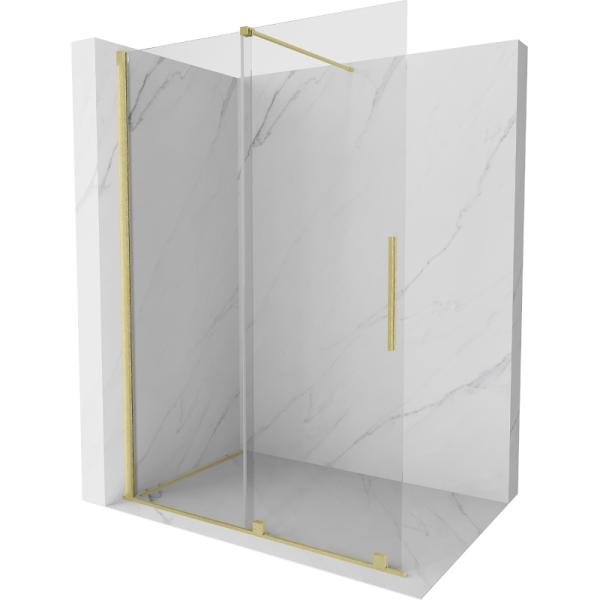 Ścianka prysznicowa rozsuwana Walk-in Mexen Velar 140 x 200 cm 505428