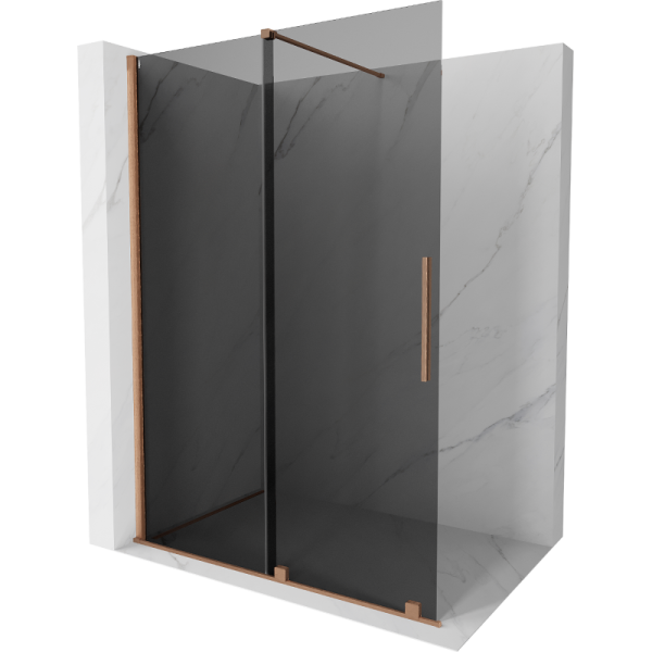 Ścianka prysznicowa rozsuwana Walk-in Mexen Velar 140 x 200 cm 505571