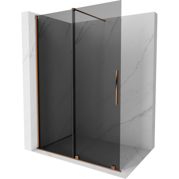 Ścianka prysznicowa rozsuwana Walk-in Mexen Velar 140 x 200 cm 499673