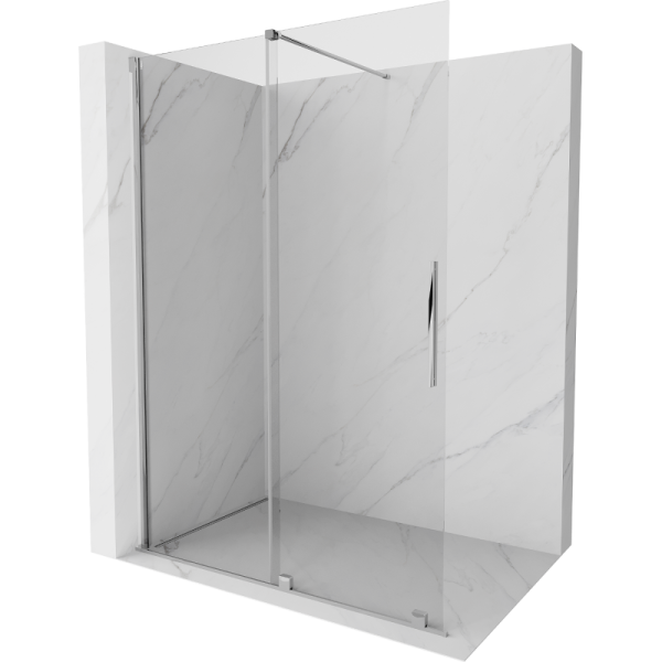 Ścianka prysznicowa rozsuwana Walk-in Mexen Velar 160 x 200 cm 503079