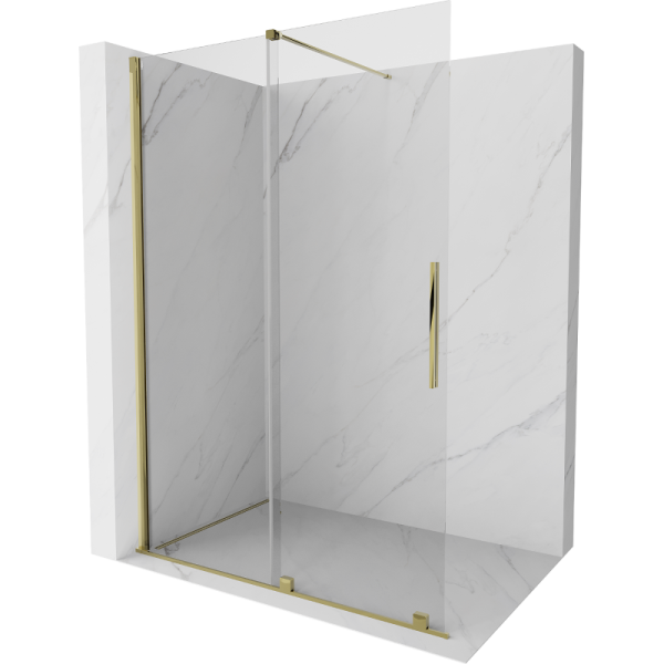 Ścianka prysznicowa rozsuwana Walk-in Mexen Velar 160 x 200 cm 498838