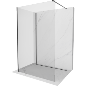 Ścianka prysznicowa Walk-in Mexen Kioto 120 x 105 cm, transparent, czarna 500998 Ścianka prysznicowa Walk-in Mexen Kioto 120 x 105 cm, transparent, czarna 500998