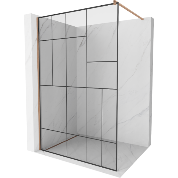 Ścianka prysznicowa Walk-in Mexen Kioto 120 x 200 cm 498786