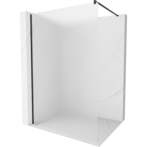 Ścianka prysznicowa Walk-in Mexen Kioto 70 x 200 cm, szron 8 mm, czarna 505594 Ścianka prysznicowa Walk-in Mexen Kioto 70 x 200 cm, szron 8 mm, czarna 505594