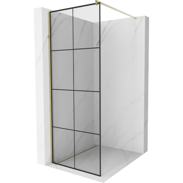 Ścianka prysznicowa Walk-in Mexen Kioto 80 x 200 cm 502042