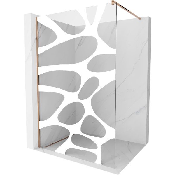 Ścianka prysznicowa Walk-in Mexen Kioto 90 x 200 cm 499487