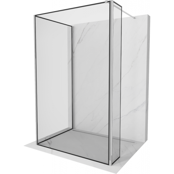 Ścianka prysznicowa Walk-in Mexen Kioto 90 x 90 x 30 cm 500321
