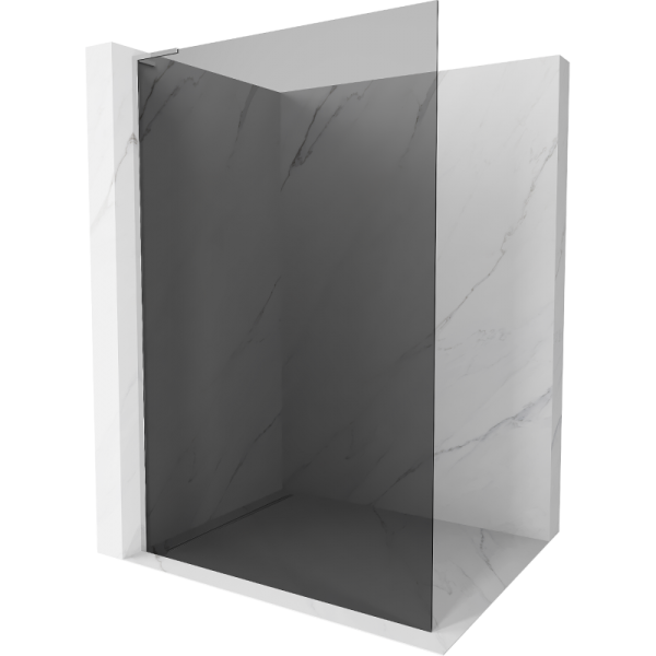 Ścianka prysznicowa Walk-in Mexen Kioto L 100 x 200 cm, grafit, chrom 505308