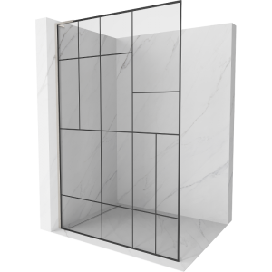 Ścianka prysznicowa Walk-in Mexen Kioto L 100 x 200 cm 500808 Ścianka prysznicowa Walk-in Mexen Kioto L 100 x 200 cm 500808